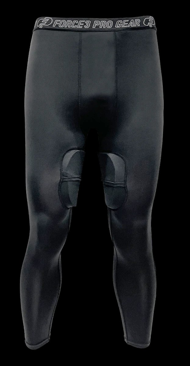 Force3 Thigh Ultimate Thigh Protection Compression Tights with Dupont Kevlar