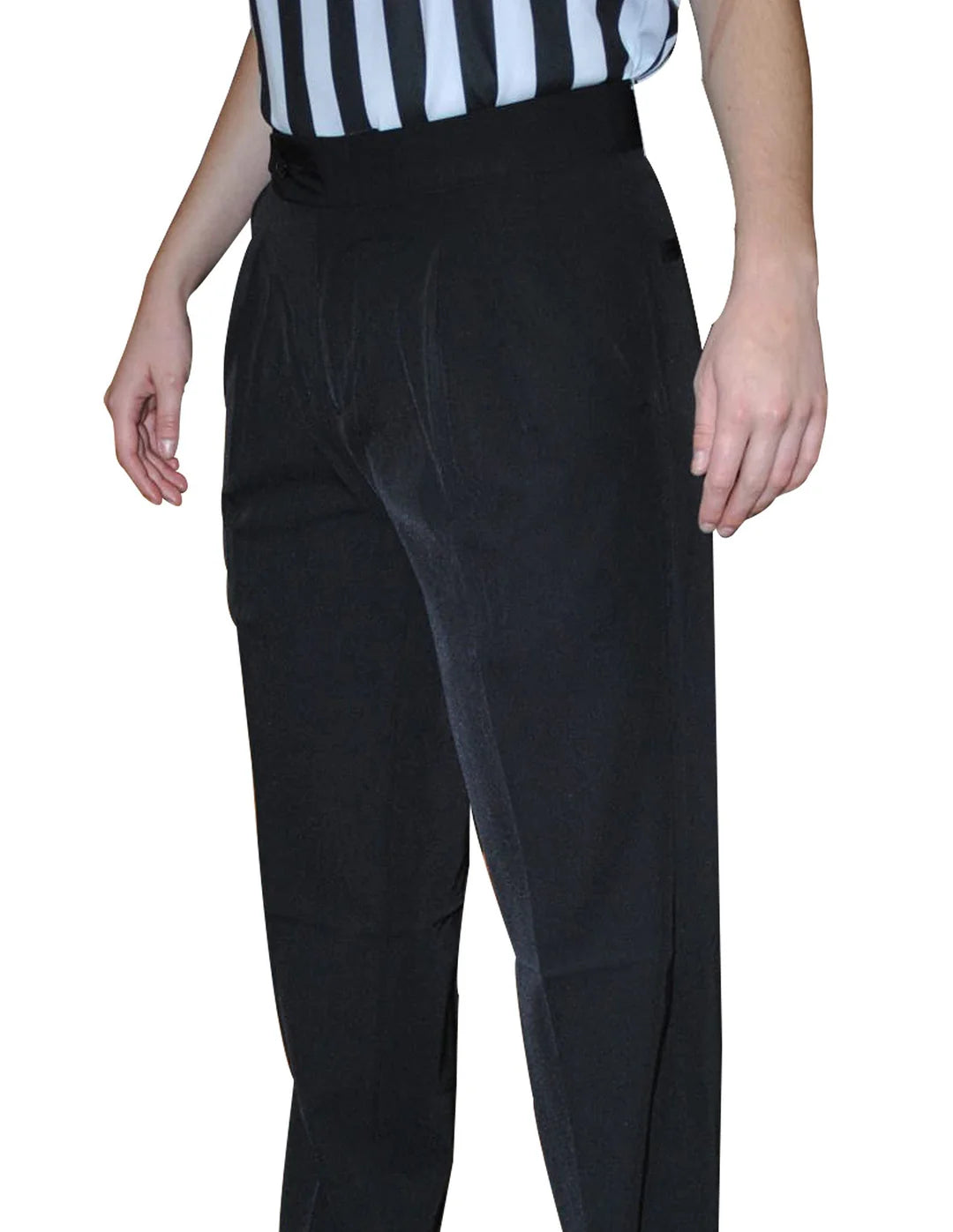 BKS286 - Smitty Women's Ref 4 - Way Stretch Pleated Pants w / Slash Pockets