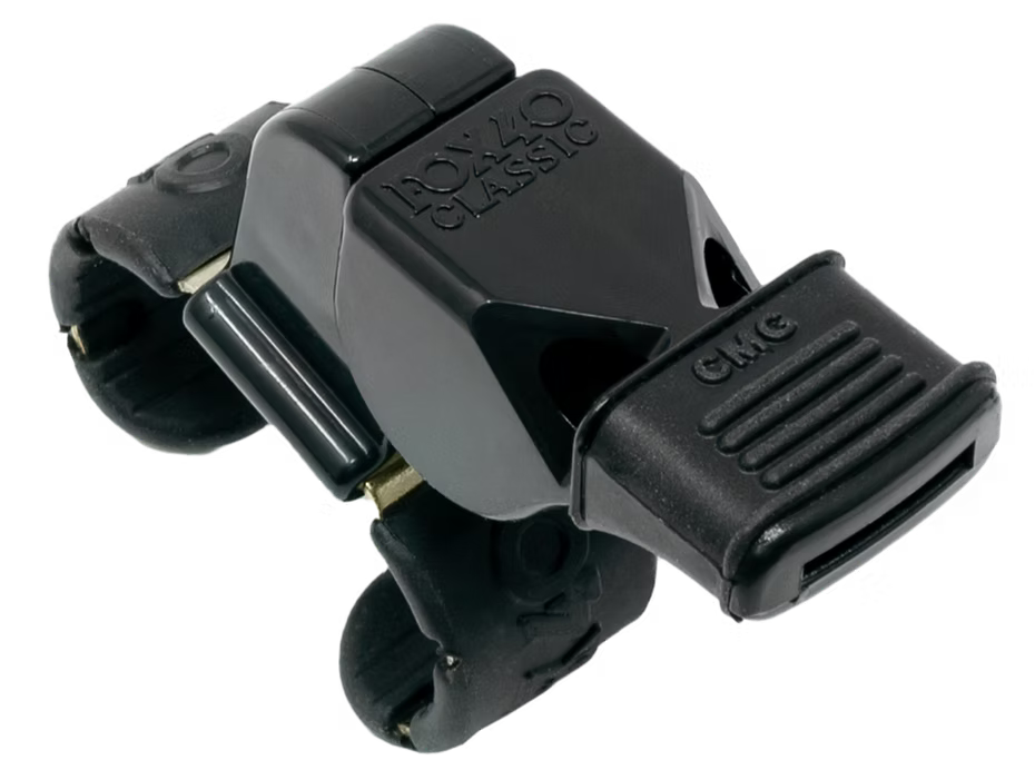 Fox 40 Classic CMG Officals whistle with Fingergrip