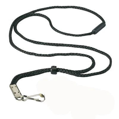 Smitty ACS-602 Black Break Away Lanyard - 16 inch Adjustable