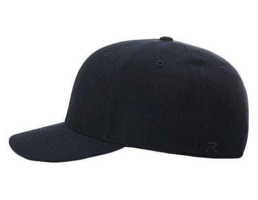 Richardson Black 6 Stitch Combo Plate/Base Cap