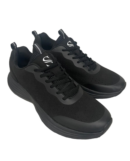 BKSCS2 - Smitty Court Maxx 1 - All black court shoes
