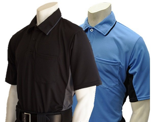 Smitty BBS312 MLB Series Black Shirt with grey side panel or Carolina Blue Shirt with Black Side Panel. Our #1 SELLING Shirt!!