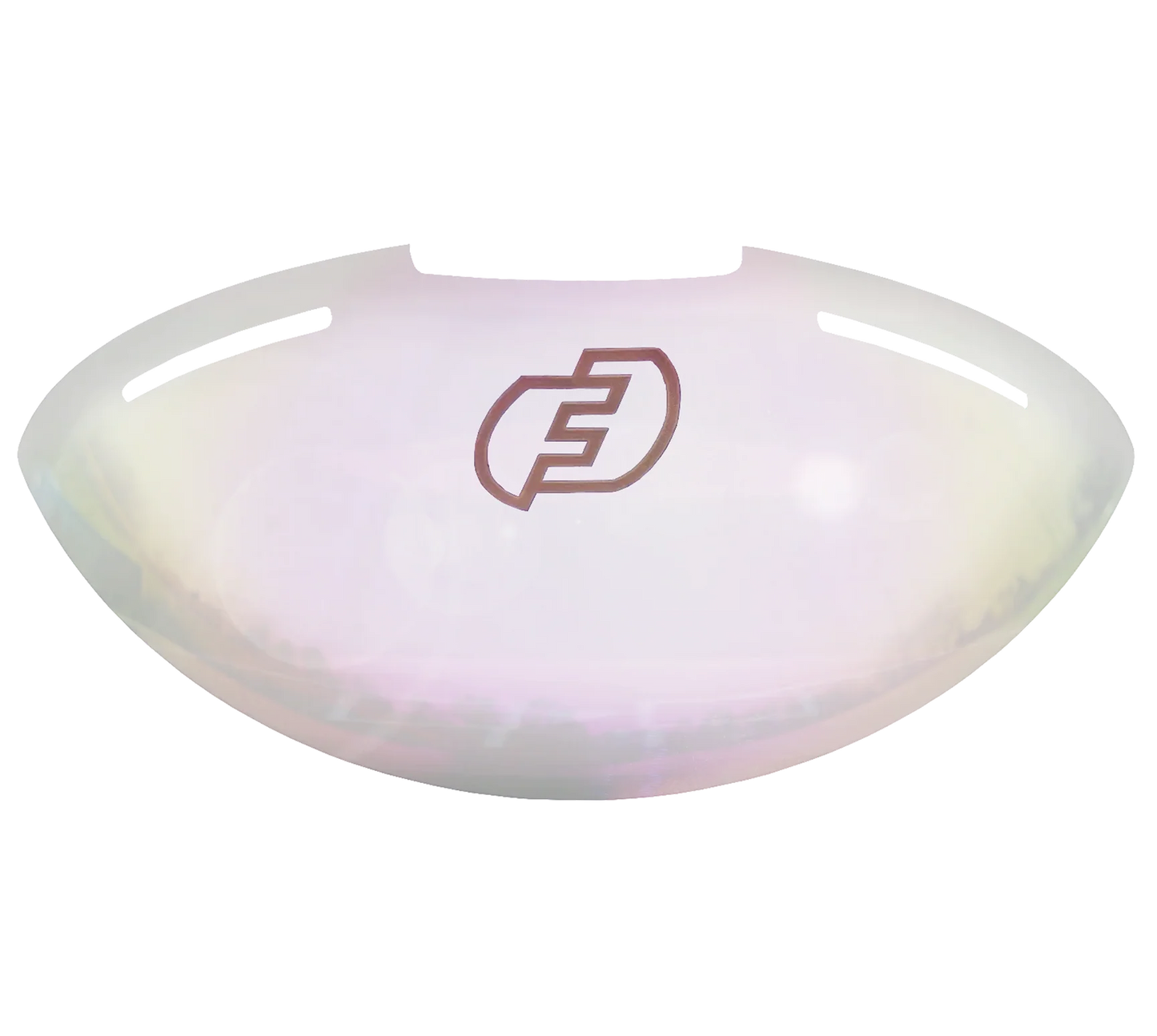 FORCE3 Sun Shield for Traditional Defender Mask Only- Gold Sun - Gold Silver - Anti Glare