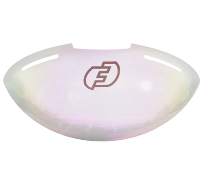 FORCE3 Sun Shield for Traditional Defender Mask Only- Gold Sun - Gold Silver - Anti Glare