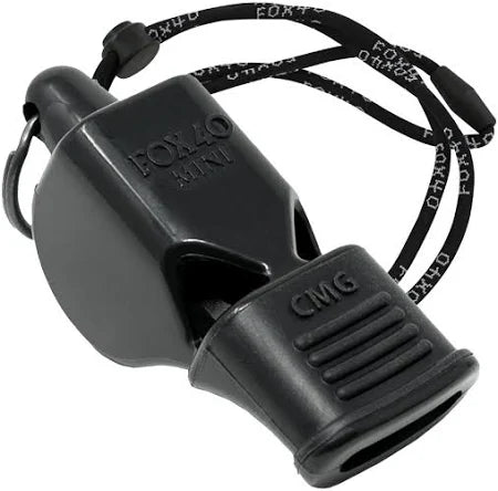 Fox 40 Classic CMG Whistle with Breakaway Lanyard