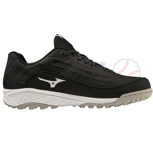 Mizuno Ambition 3 All Surface  Black & White low Field Shoes