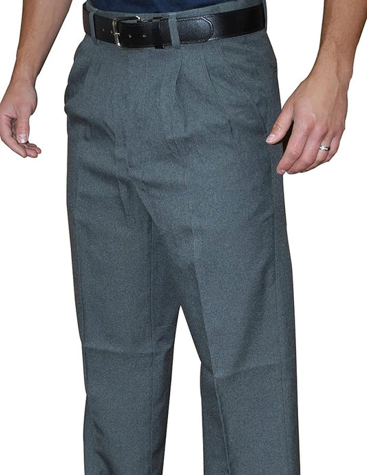 Smitty BBS374 Base Pant - BBS375 Combo Pant -BBS 376 Plate Pant Heather Grey Pant with Expander Waist Adjuster